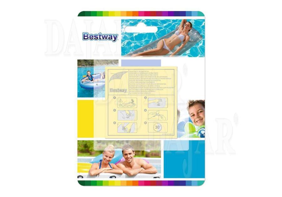 Zdjęcie: Zestaw łatek naprawczych 10 sztuk BESTWAY