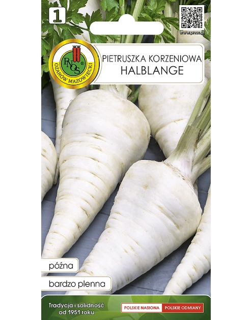 Zdjęcie: Pietruszka korzeniowa Halblange 2 g PNOS