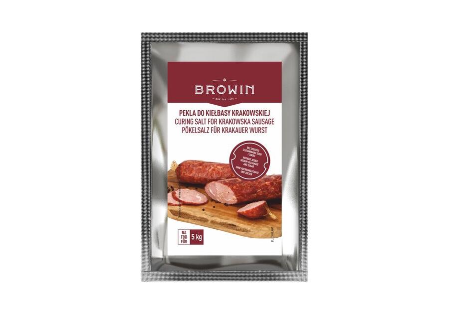 Zdjęcie: Pekla do kiełbasy krakowskiej 115 g BROWIN