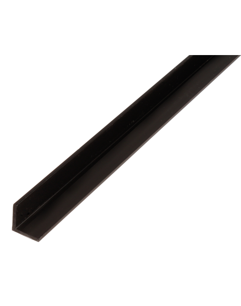 Zdjęcie: Profil kątowy PVC czarny 2600x15x15x1,2 mm ALBERTS