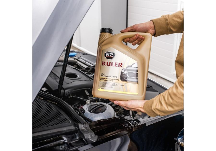 Zdjęcie: Płyn do chłodnic 5 L żółty Kuler K2