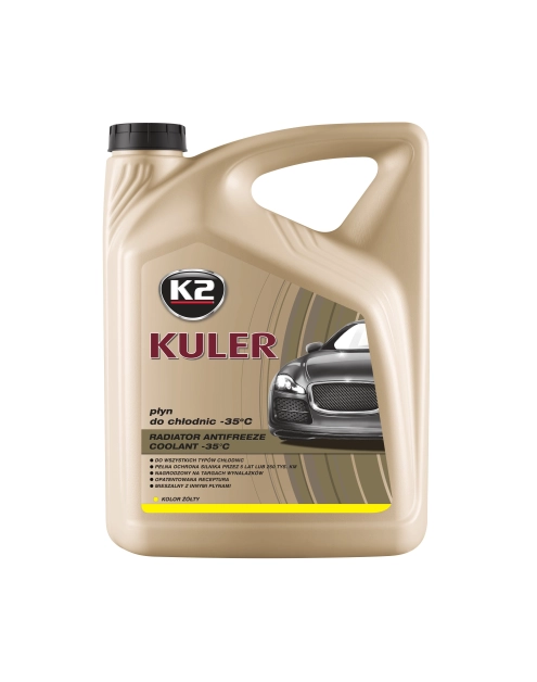 Zdjęcie: Płyn do chłodnic 5 L żółty Kuler K2