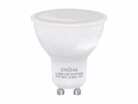 Lampa z diodami SMD LED Lara GU10 6 W WW barwa ciepłobiała 6 W STRUHM