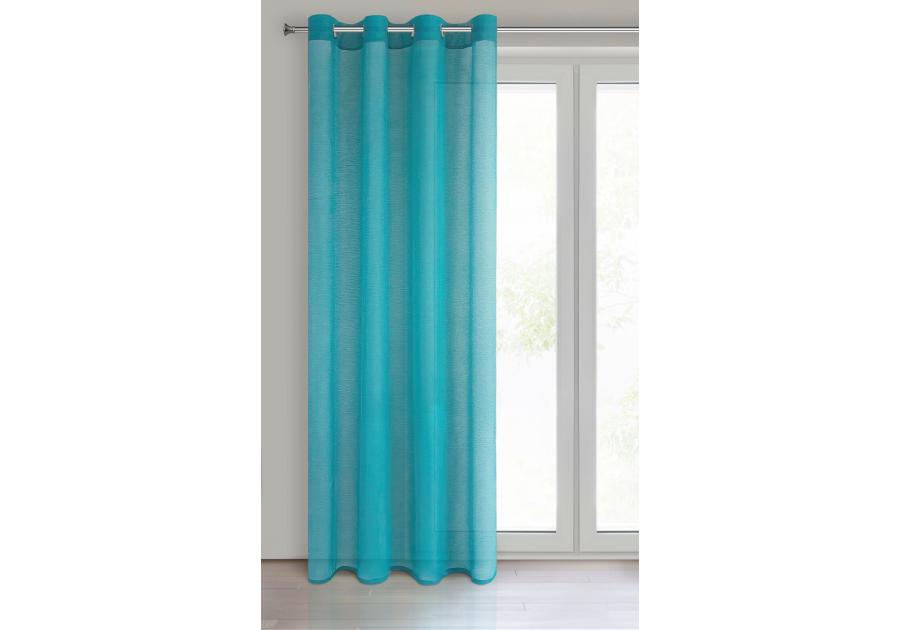 Zdjęcie: Firana gotowa Rebecca 140 x 250 cm Turkusowy EUROFIRANY