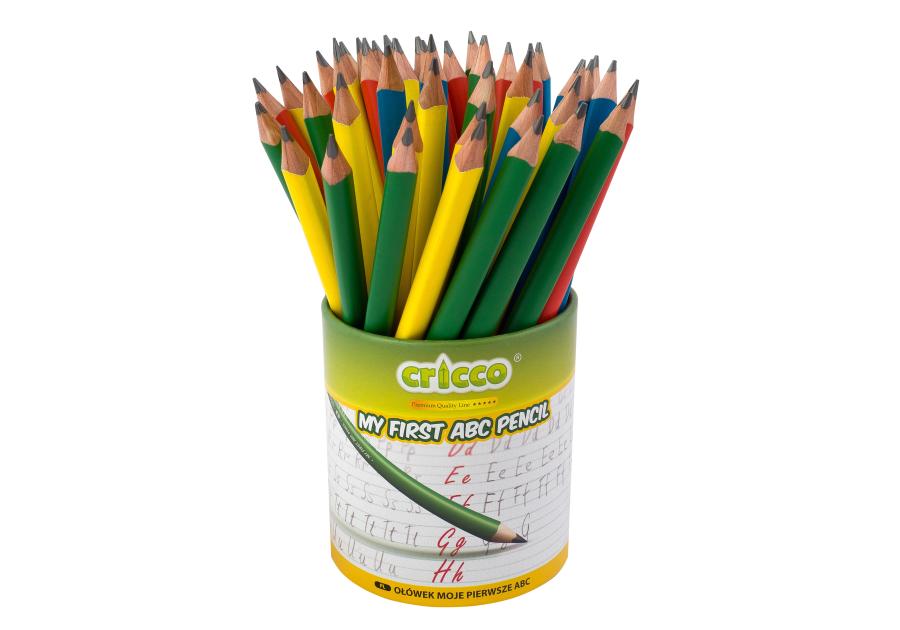 Zdjęcie: Ołówek Cricco trójkątny moje pierwsze ABC DMS