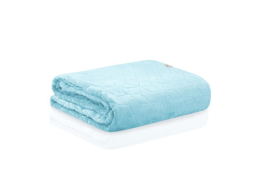 Zdjęcie: Koc Nessa babyblue 150x200 cm AMELIAHOME