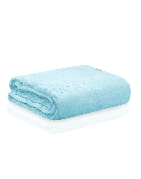 Zdjęcie: Koc Nessa babyblue 150x200 cm AMELIAHOME