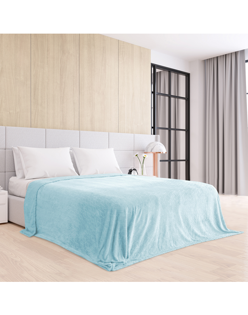 Zdjęcie: Koc Nessa babyblue 150x200 cm AMELIAHOME