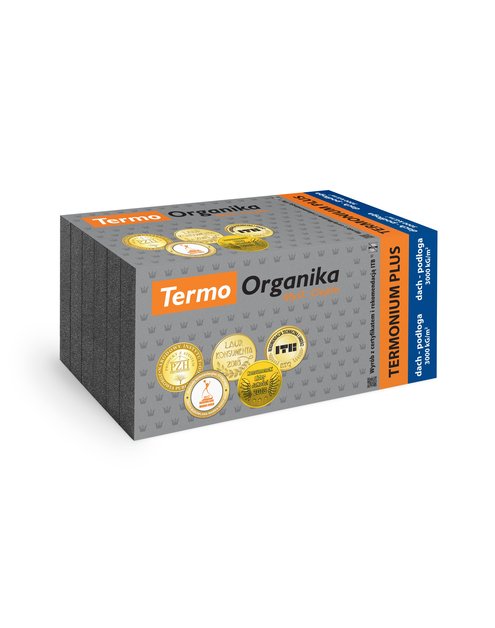 Zdjęcie: Styropian Termonium Plus dach-podłoga 5 cm Frez 1000x500x50 mm TERMO ORGANIKA