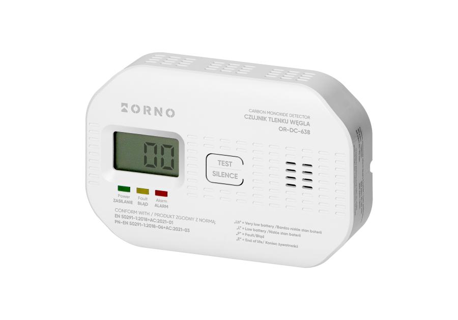 Zdjęcie: Czujnik tlenku węgla OR-DC-638 ORNO