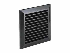 Osłona wentylacyjna 14x14 TUWS czarny AWENTA