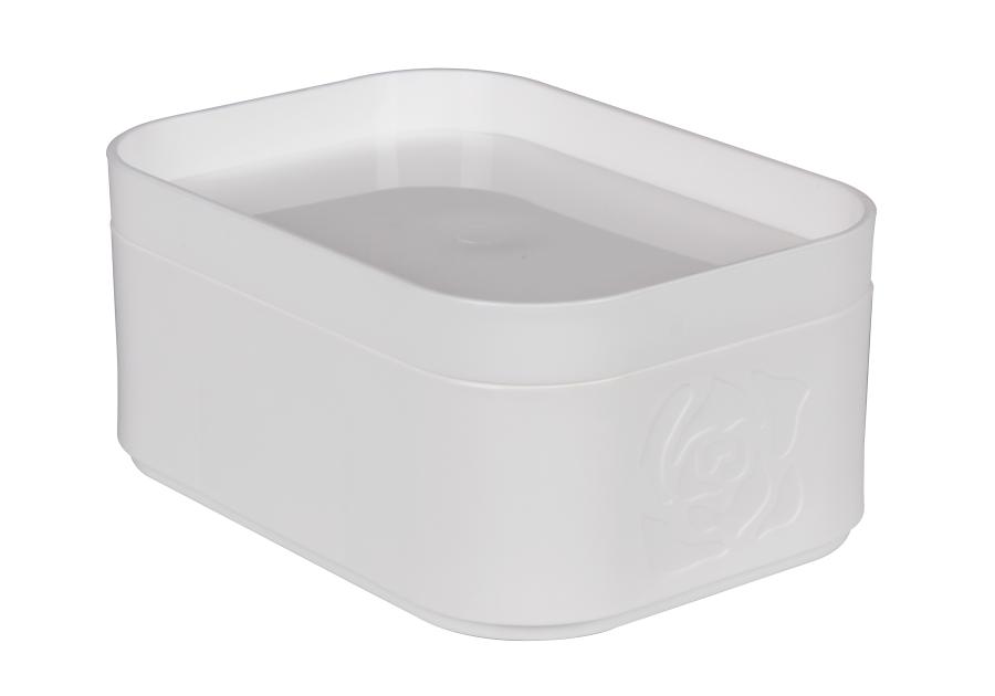 Zdjęcie: Organizer Cloe 12x15x11 cm biały UNIGLOB