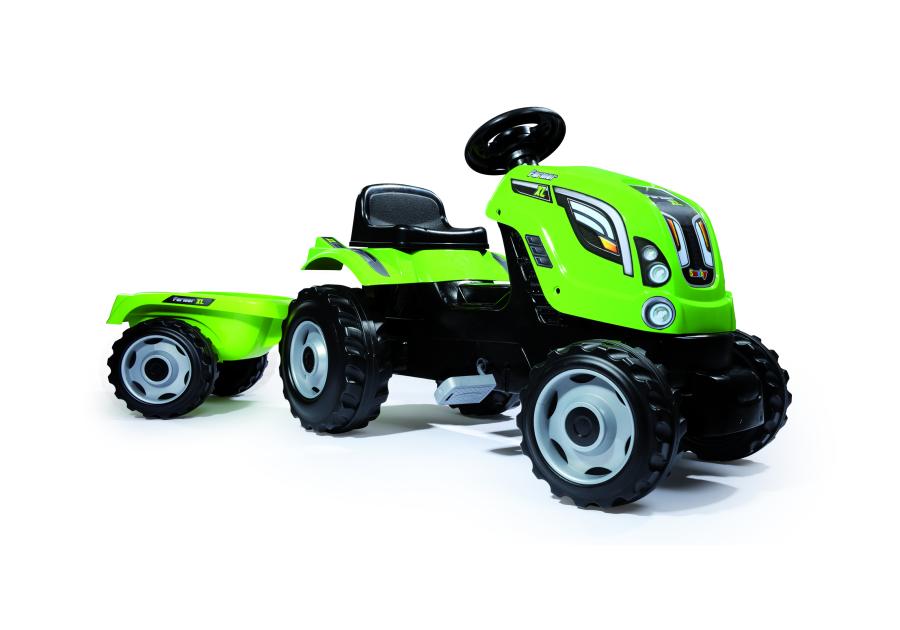 Zdjęcie: Traktor XL zielony z przyczepką zabawka SIMBA TOYS