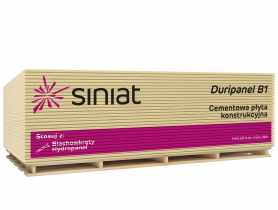 Płyta cementowa 2600x1250x12 mm Duripanel B1 SINIAT