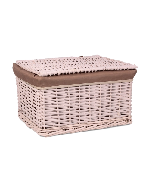 Zdjęcie: Kufer wiklinowy 40x30x22 cm brązowy TIN TOURS