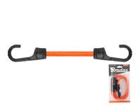 Zdjęcie: Guma elastyczna z hakiem metalowym pokrytym PVC Bungee Cord Hook 80 cm, 2 sztuki BRADAS