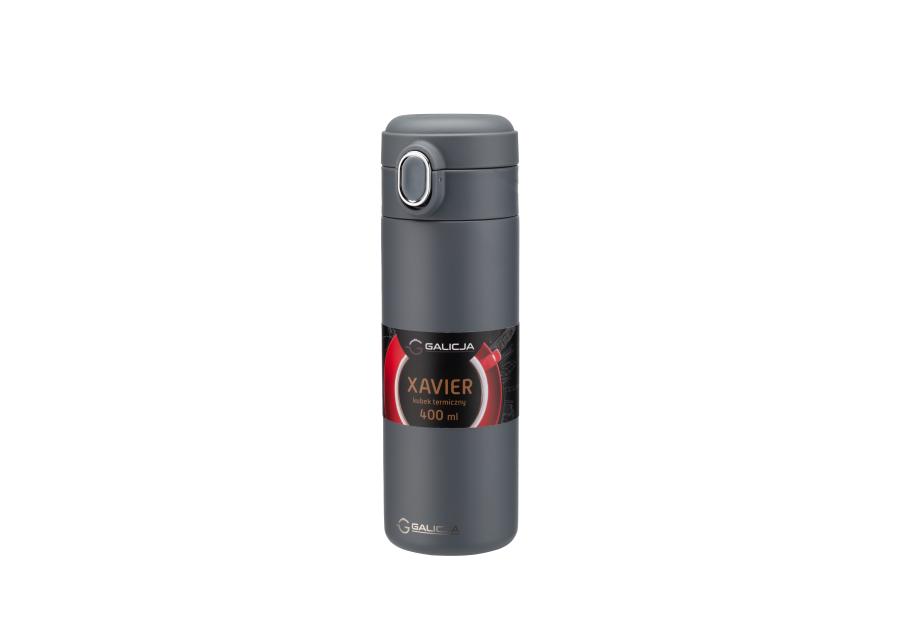 Zdjęcie: Kubek termiczny Xavier 400 ml szary GALICJA