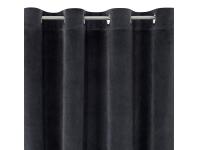 Zdjęcie: Zasłona gotowa Tycjan 140x250 cm czarny EUROFIRANY