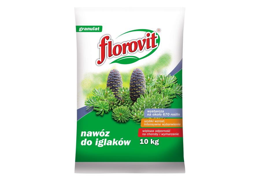 Zdjęcie: Nawóz do iglaków worek 10 kg FLOROVIT
