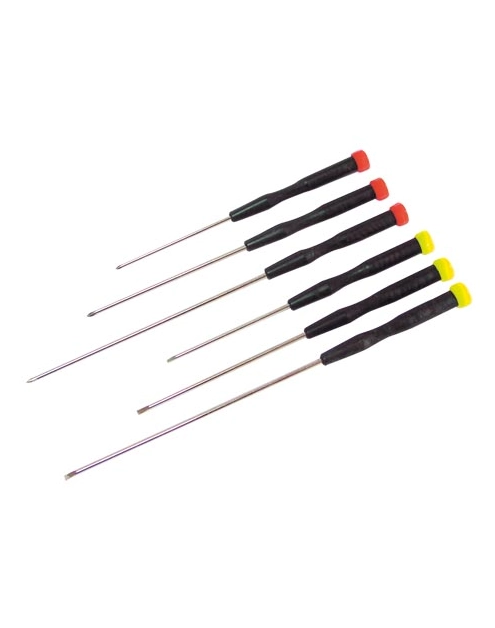 Zdjęcie: Wkrętaki radiowe długie 3 płaskie + 3 krzyżowe MEGA