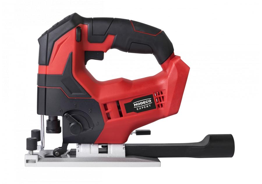 Zdjęcie: Wyrzynarka 18 V, głęb 80 mm suw 25,4 mm bez akumulatorów i ładowarki MODECO EXPERT
