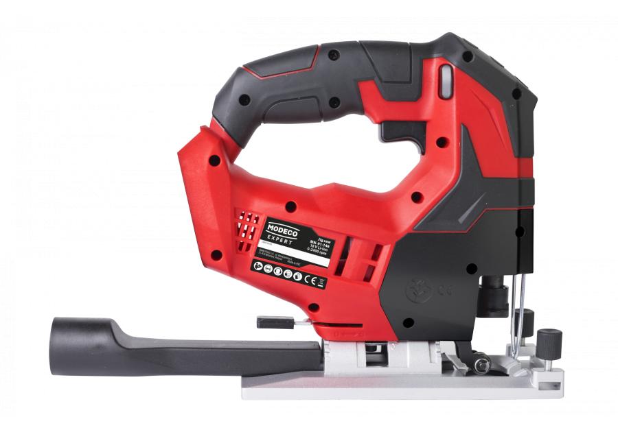 Zdjęcie: Wyrzynarka 18 V, głęb 80 mm suw 25,4 mm bez akumulatorów i ładowarki MODECO EXPERT