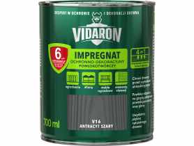 Impregnat do drewna antracyt szary 0,7 L VIDARON
