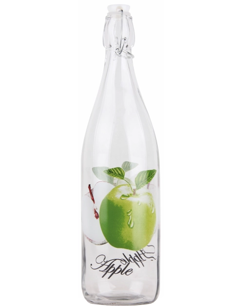 Zdjęcie: Butelka zdobiona 1 L fruit SMART KITCHEN GLASS