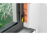 Zdjęcie: Listwa przyokienna BP12 z uszczelką 9x6 mm ciemny orzech BELLA PLAST