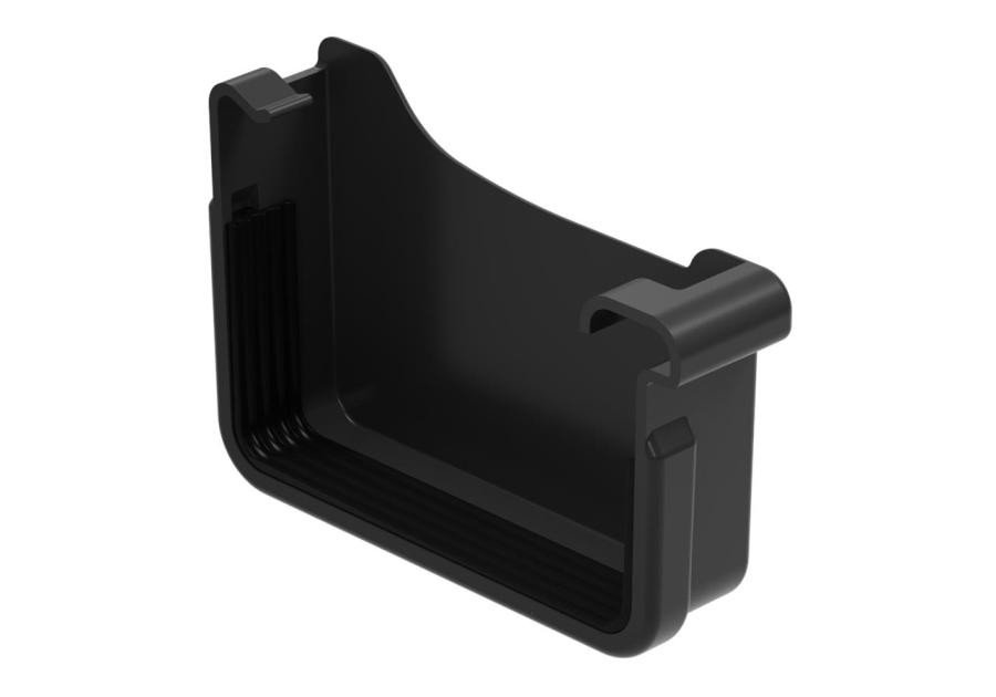 Zdjęcie: Zaślepka prawa GK 135 z wkładką uszczelniającą UPVC grafit GALECO