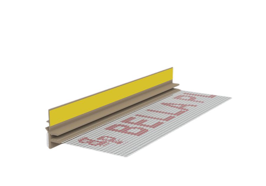 Zdjęcie: Listwa PVC BP13 Midi L300 9/3 dąb słodowy, z siatką i z uszczelką BELLA PLAST