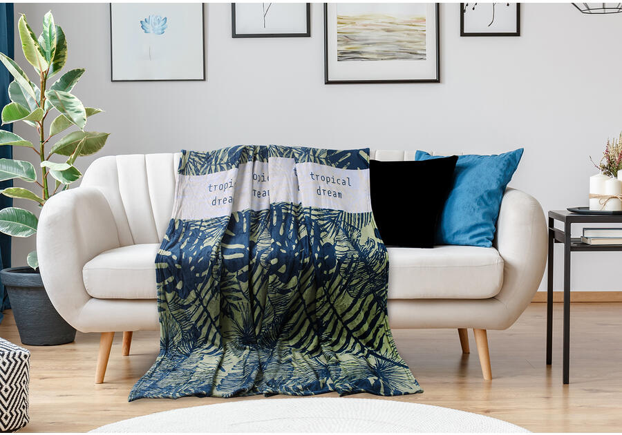 Zdjęcie: Koc Rainforest 220x240 cm DECOKING