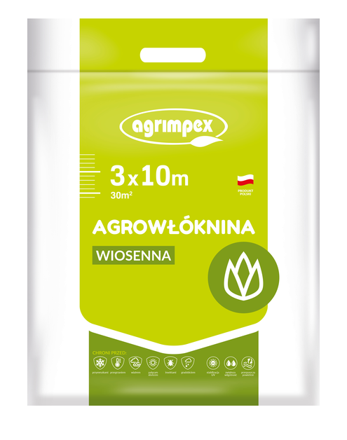 Zdjęcie: Agrowłóknina osłonowa biała 3 x 10 m AGRIMPEX