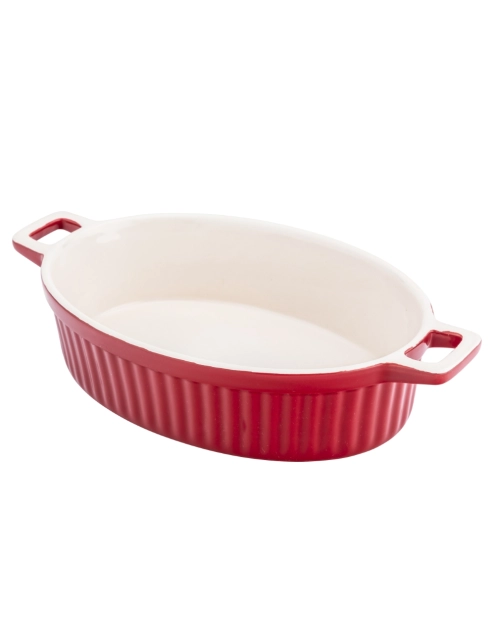 Zdjęcie: Naczynie ceramiczne do zapiekania Red Chilli 27x15x6 cm - 900 ml ALTOMDESIGN