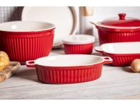 Zdjęcie: Naczynie ceramiczne do zapiekania Red Chilli 27x15x6 cm - 900 ml ALTOMDESIGN