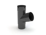 Zdjęcie: Trójnik rury spustowej 90/90 mm grafit GAMRAT