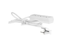 Zdjęcie: Przedłużacz stały z trzykrotnym gniazdem wtyczkowym PS-370/5,0 Eco biały PLASTROL