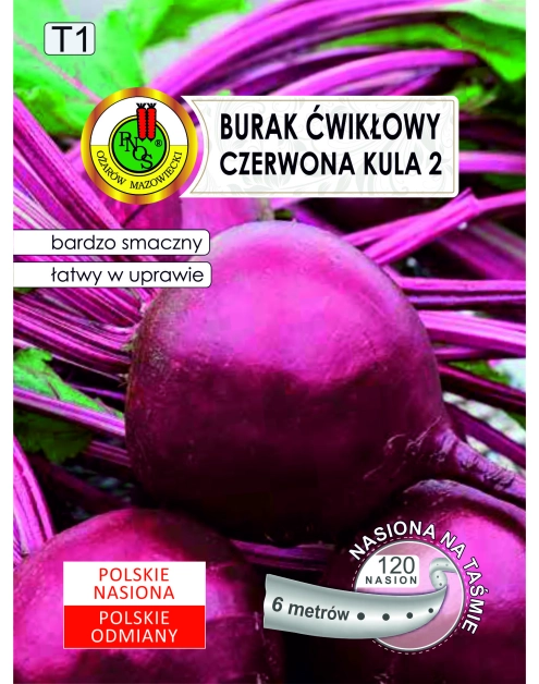 Zdjęcie: Burak ćwikłowy Czerwona kula 2, 6 m PNOS