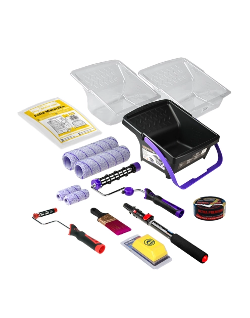 Zdjęcie: Kompletny zestaw do malowania 14 elementów - BK03 Barracuda BLUEDOLPHIN