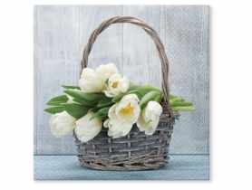 Serwetki Tat Tulips 33x33 cm -20 szt. DAJAR