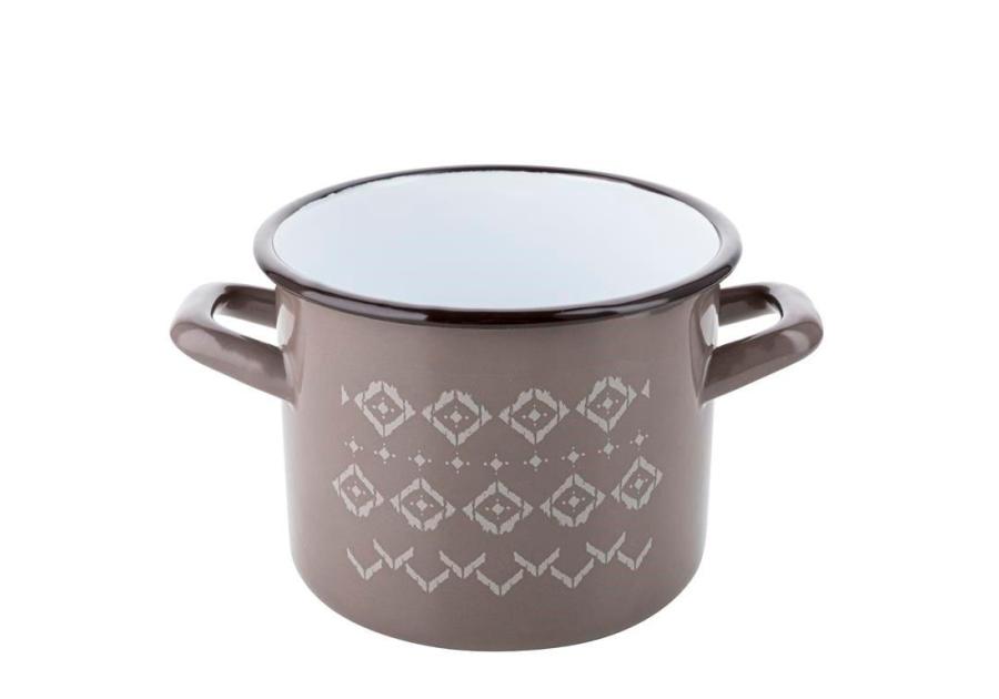 Zdjęcie: Garnek emaliowany Fiorenta prosty 18 cm - 3,2 L EMALIA PLESZEW