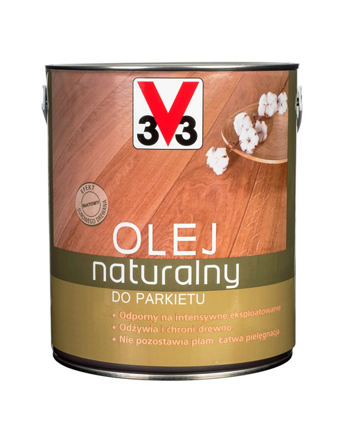 Zdjęcie: Olej naturalny do parkietu merbau 2,5 L V33