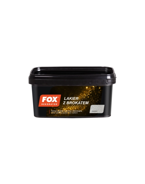 Zdjęcie: Lakier z brokatem Fox srebro 1 L ATLAS