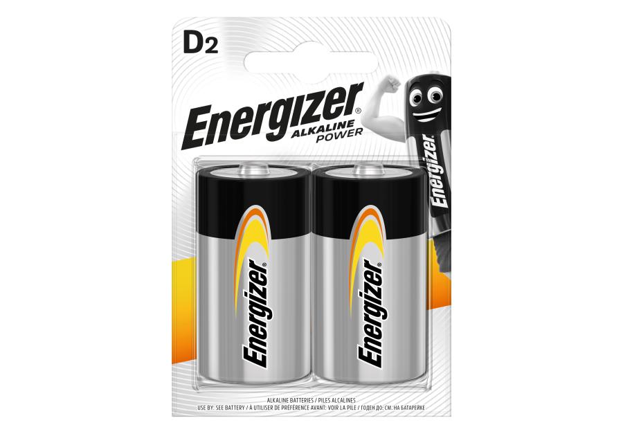 Zdjęcie: BATERIE LR20 2BL ENERGIZER ALKALINE POWER