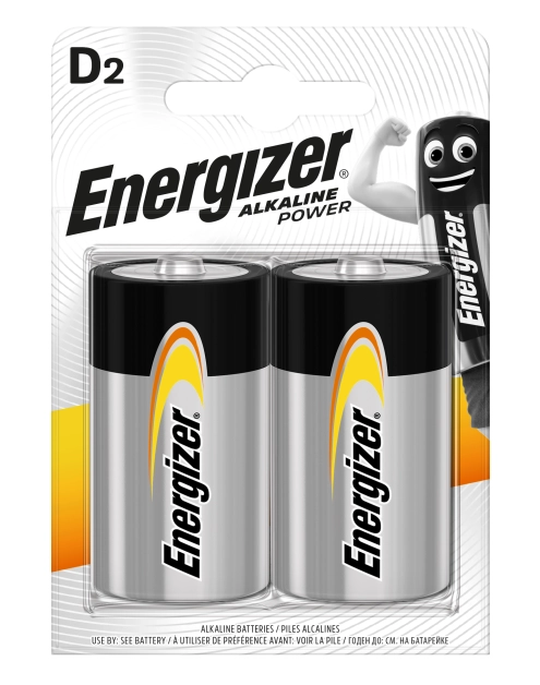 Zdjęcie: BATERIE LR20 2BL ENERGIZER ALKALINE POWER