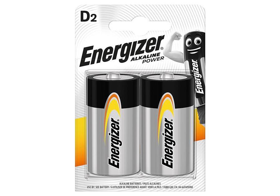 Zdjęcie: Bateria Alkaline Power D R20 blister 2 szt. ENERGIZER