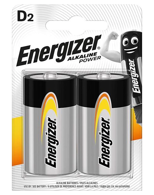 Zdjęcie: Bateria Alkaline Power D R20 blister 2 szt. ENERGIZER