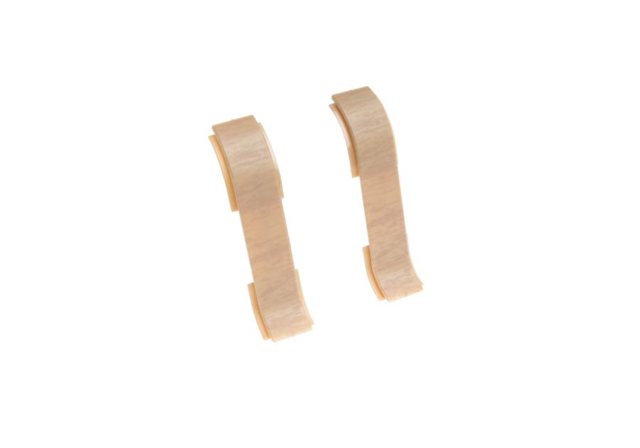 Zdjęcie: Zakończenia do listwy przypodłogowej Classic łącznik 2 sztuki Jesion Jasny Mat CEZAR