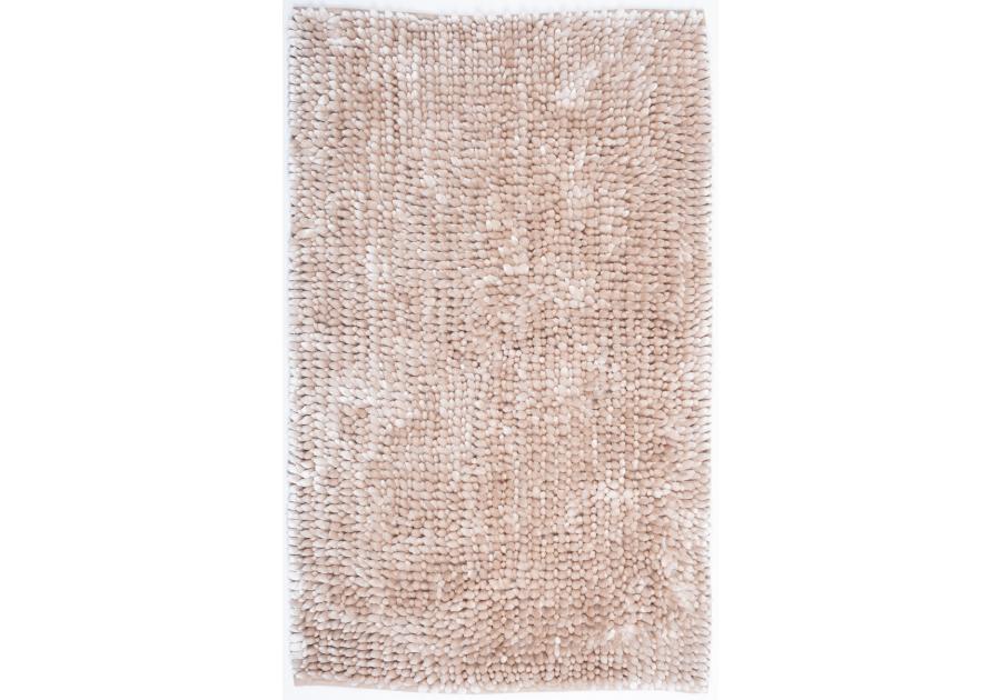 Zdjęcie: Dywanik łazienkowy Chenille Velvet 60x90 cm beżowy MULTI-DECOR