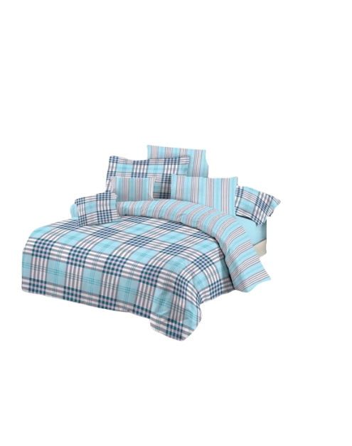 Zdjęcie: Komplet pościeli bawełnianej Lotta 220x200; 70x80 cm x 2 griglia MISS LUCY